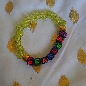 Fearless taylor Swift Eras tour bracelet